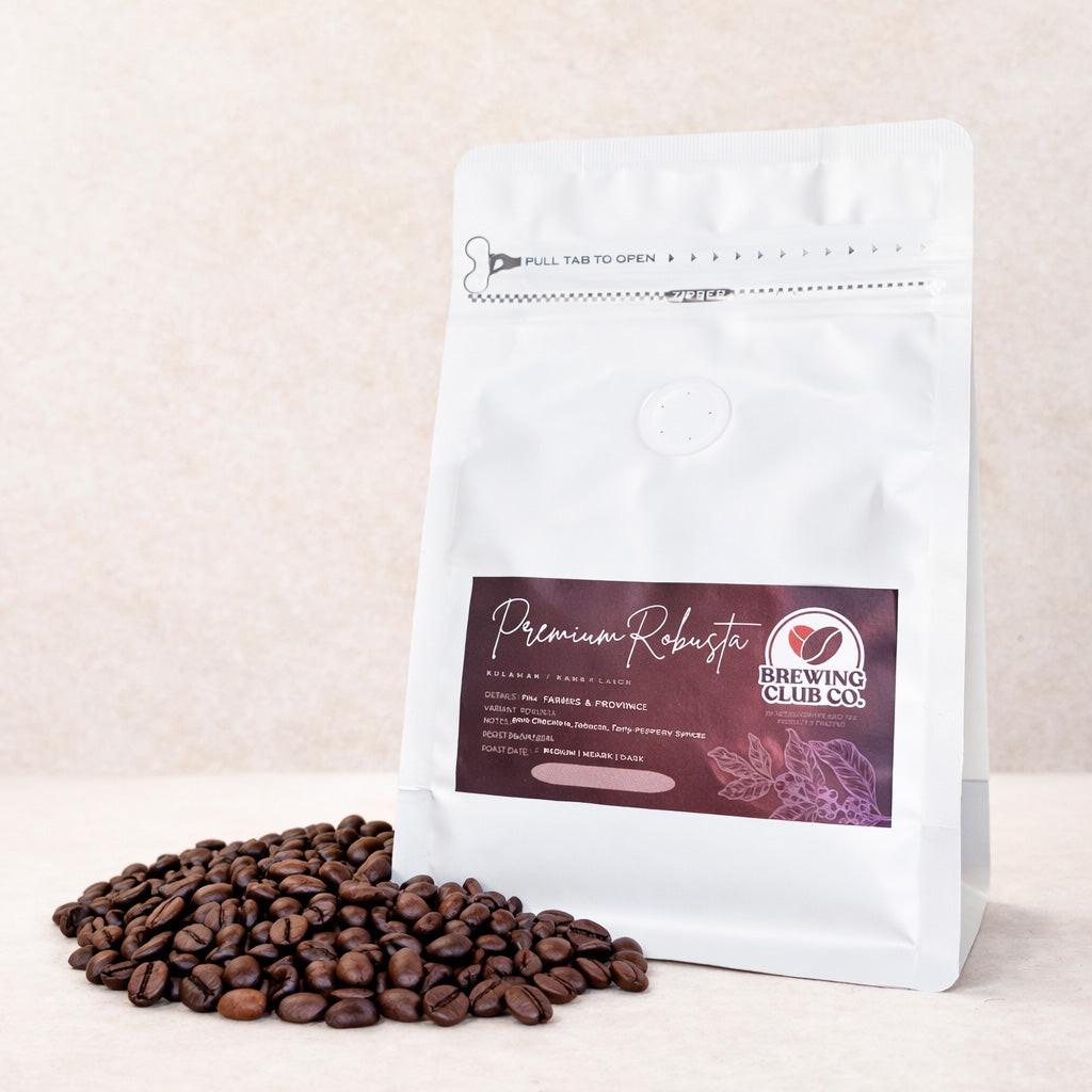 Kulaman Sultan Kudarat | Premium Robusta + " coffee beans Philippines - Brewing Club Co.".