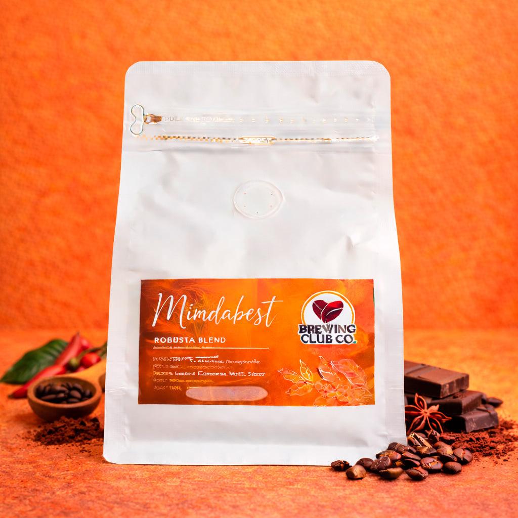 Mindabest — Arabica Blend (Smooth to Bold) + " coffee beans Philippines - Brewing Club Co.".